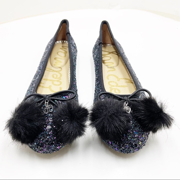 Sam Edelman Other - 💕HP💕🆕{Sam Edelman}Glitter Felicia Ballet Flats